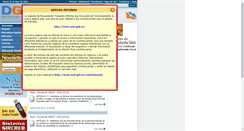 Desktop Screenshot of dgrtdf.gov.ar