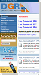 Mobile Screenshot of dgrtdf.gov.ar